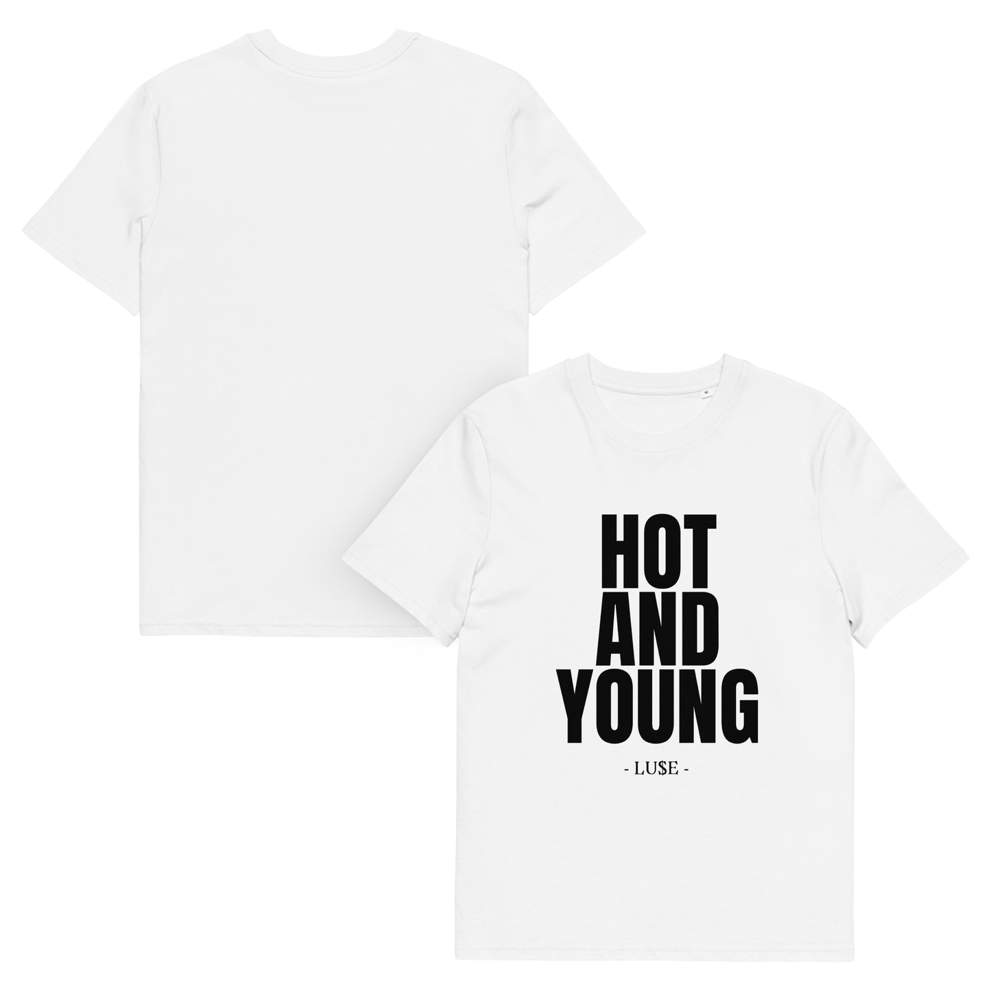 "HOT AND YOUNG" Graphic Tee