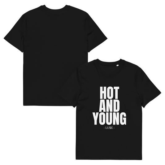 "HOT AND YOUNG" Graphic Tee