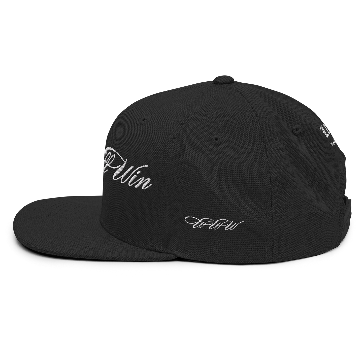 Casquette "WE WILL WIN" Brodée Noir